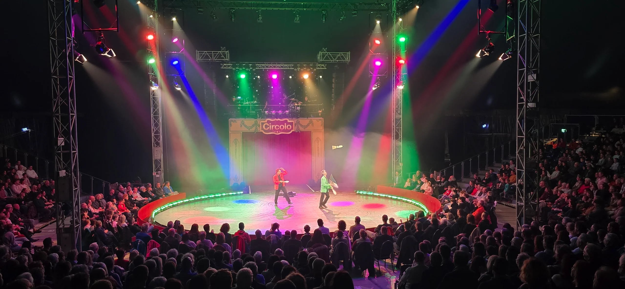 Stage-Light Atmosphäre — Eventtechnik live im Einsatz